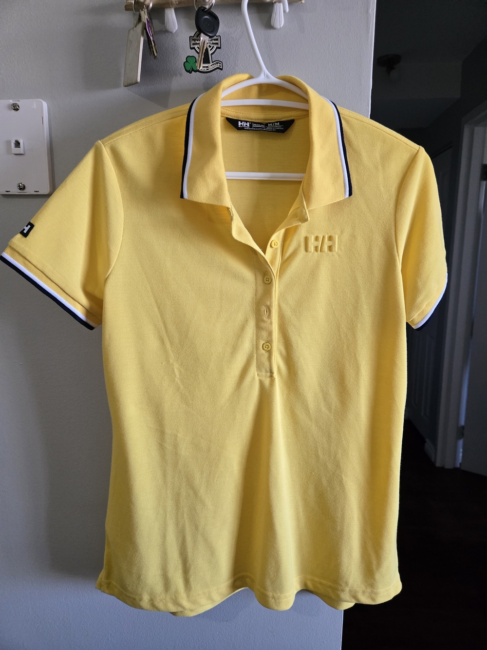 Helly Hansen Women's Yellow Polo Shirt